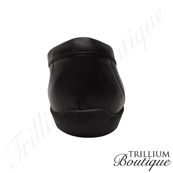 SOUL Naturalizer Zapato Loafer Black New in Box Leather Upper - Picture 10 of 13